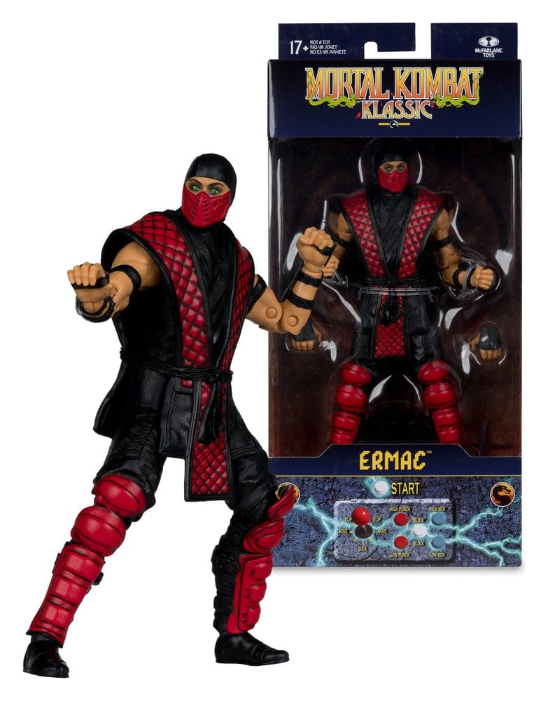 Mortal Kombat Klassiska Actionfigur Ermac 18 cm