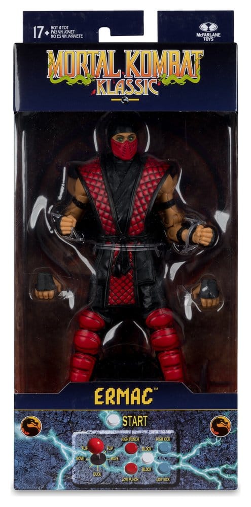 Mortal Kombat Klassiska Actionfigur Ermac 18 cm