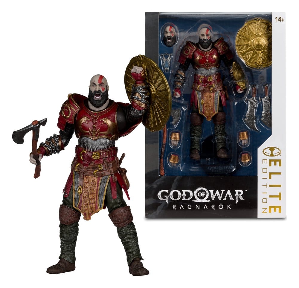 God of War McFarlane Elite Edition Actionfigur Kratos 18 cm