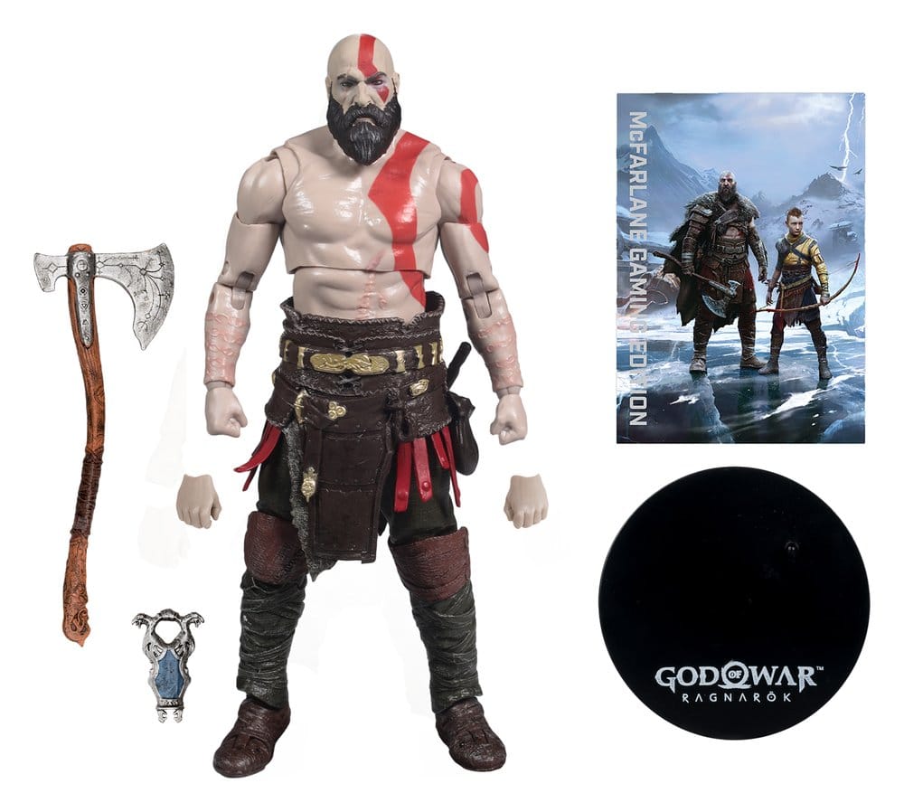 God of War actionfigur Kratos 18 cm