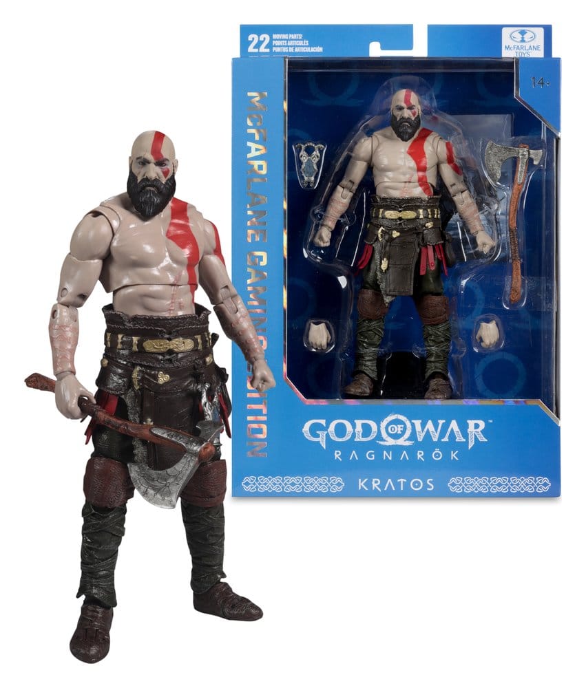 God of War actionfigur Kratos 18 cm