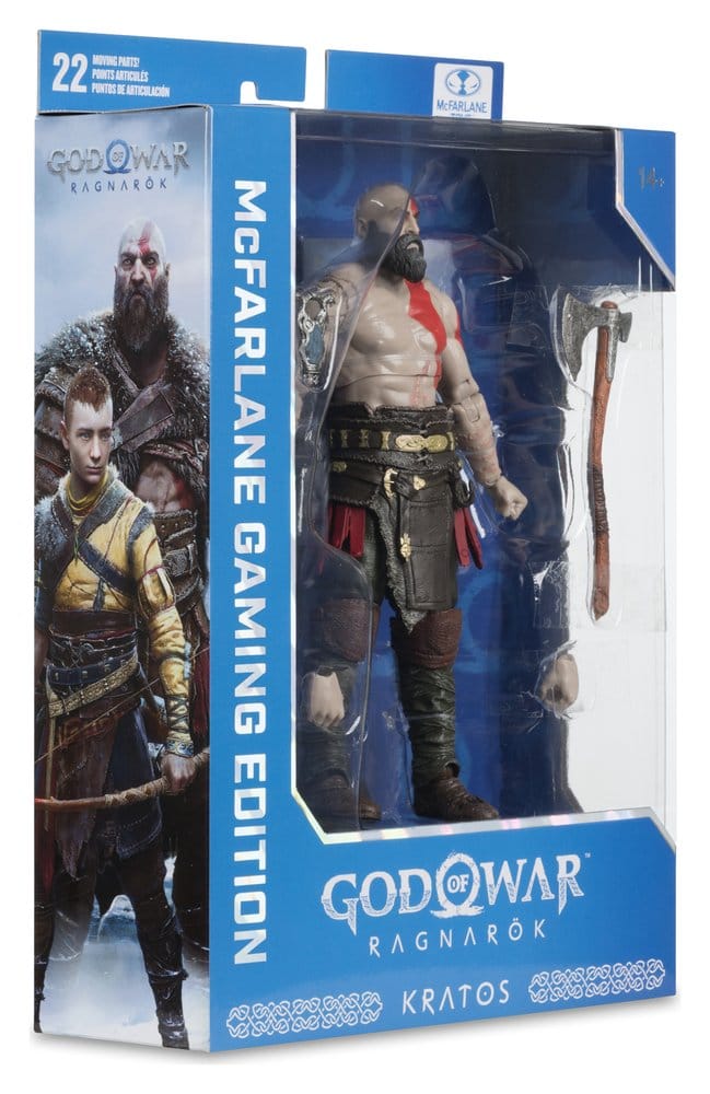 God of War actionfigur Kratos 18 cm