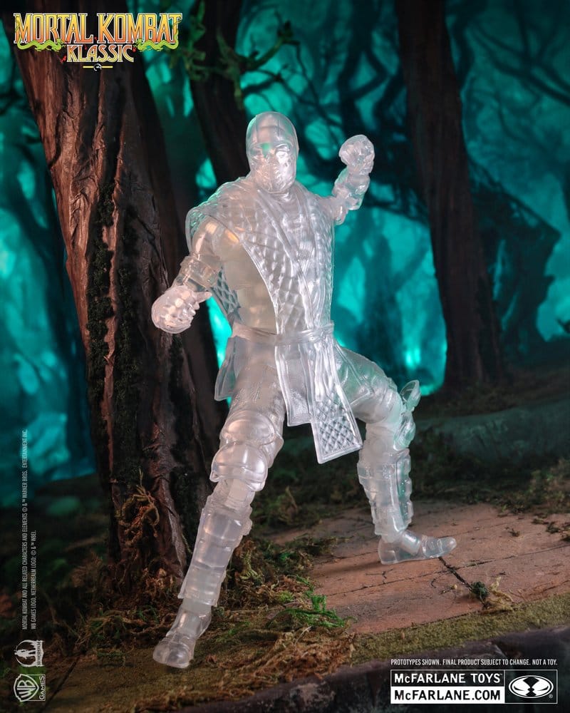 Mortal Kombat Klassisk Actionfigur Reptile (Osynlig) 18 cm