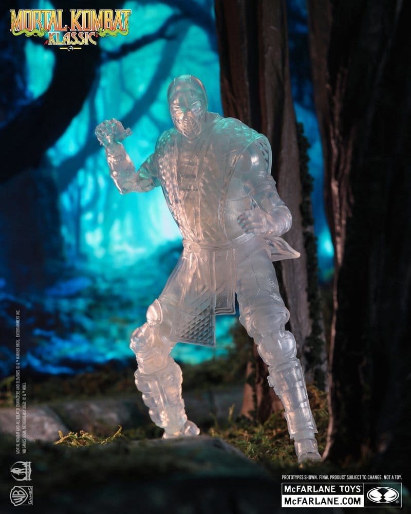 Mortal Kombat Klassic Action Figur Reptile (Invisible) 18 cm
