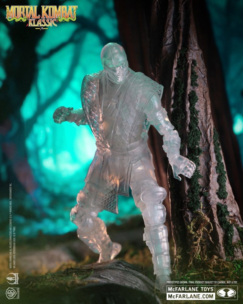 Mortal Kombat Klassisk Actionfigur Reptile (Osynlig) 18 cm