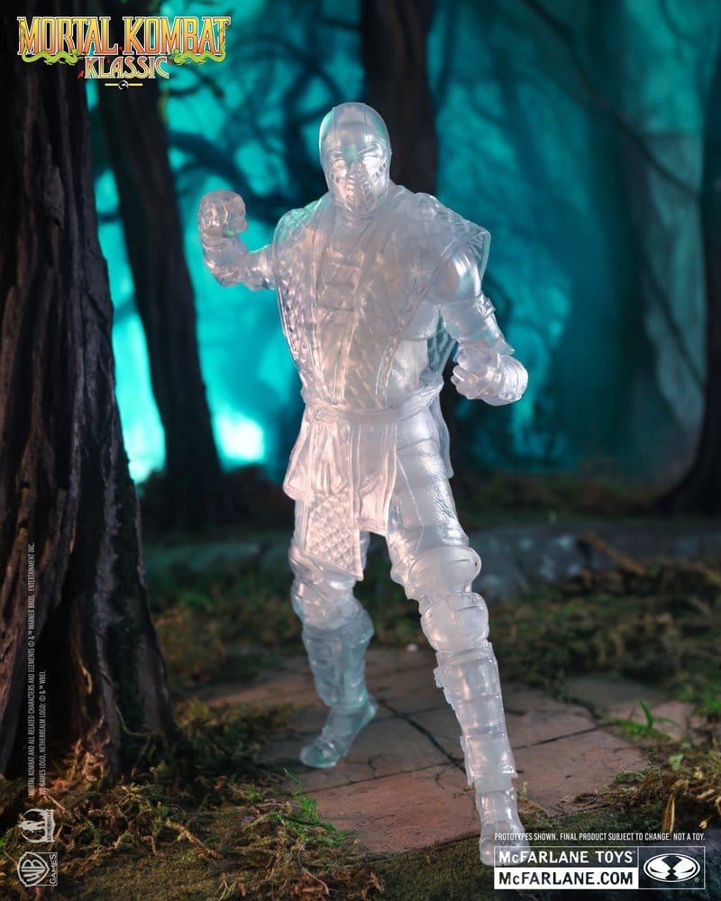 Mortal Kombat Klassisk Actionfigur Reptile (Osynlig) 18 cm