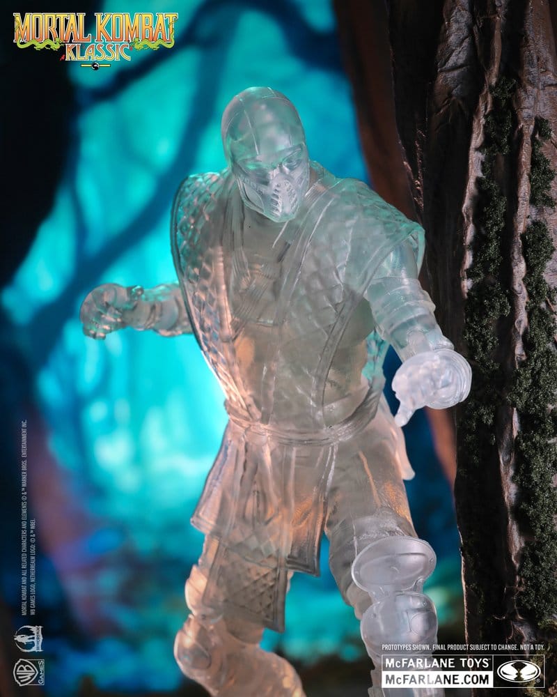 Mortal Kombat Klassisk Actionfigur Reptile (Osynlig) 18 cm