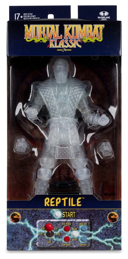 Mortal Kombat Klassisk Actionfigur Reptile (Osynlig) 18 cm