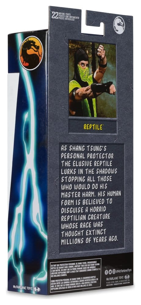Mortal Kombat Klassisk Actionfigur Reptile (Osynlig) 18 cm