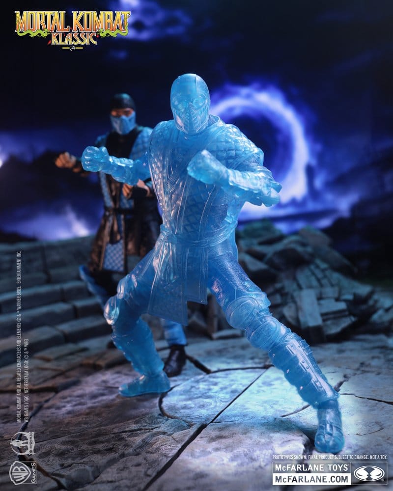 Mortal Kombat Klassisk Actionfigur Sub-Zero (Isklon) 18 cm