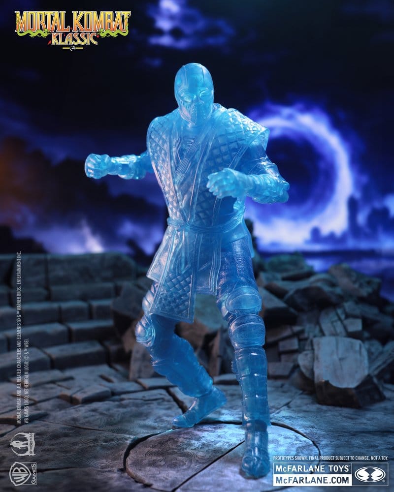 Mortal Kombat Klassisk Actionfigur Sub-Zero (Isklon) 18 cm