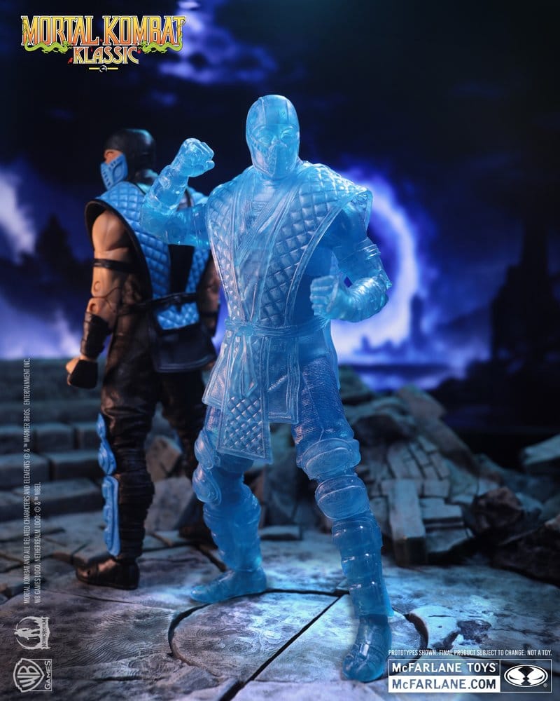 Mortal Kombat Klassisk Actionfigur Sub-Zero (Isklon) 18 cm