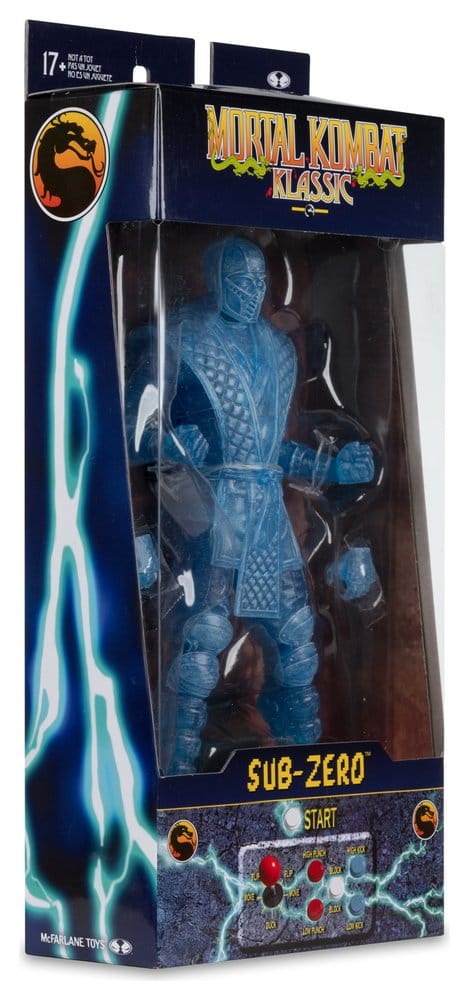 Mortal Kombat Klassisk Actionfigur Sub-Zero (Isklon) 18 cm