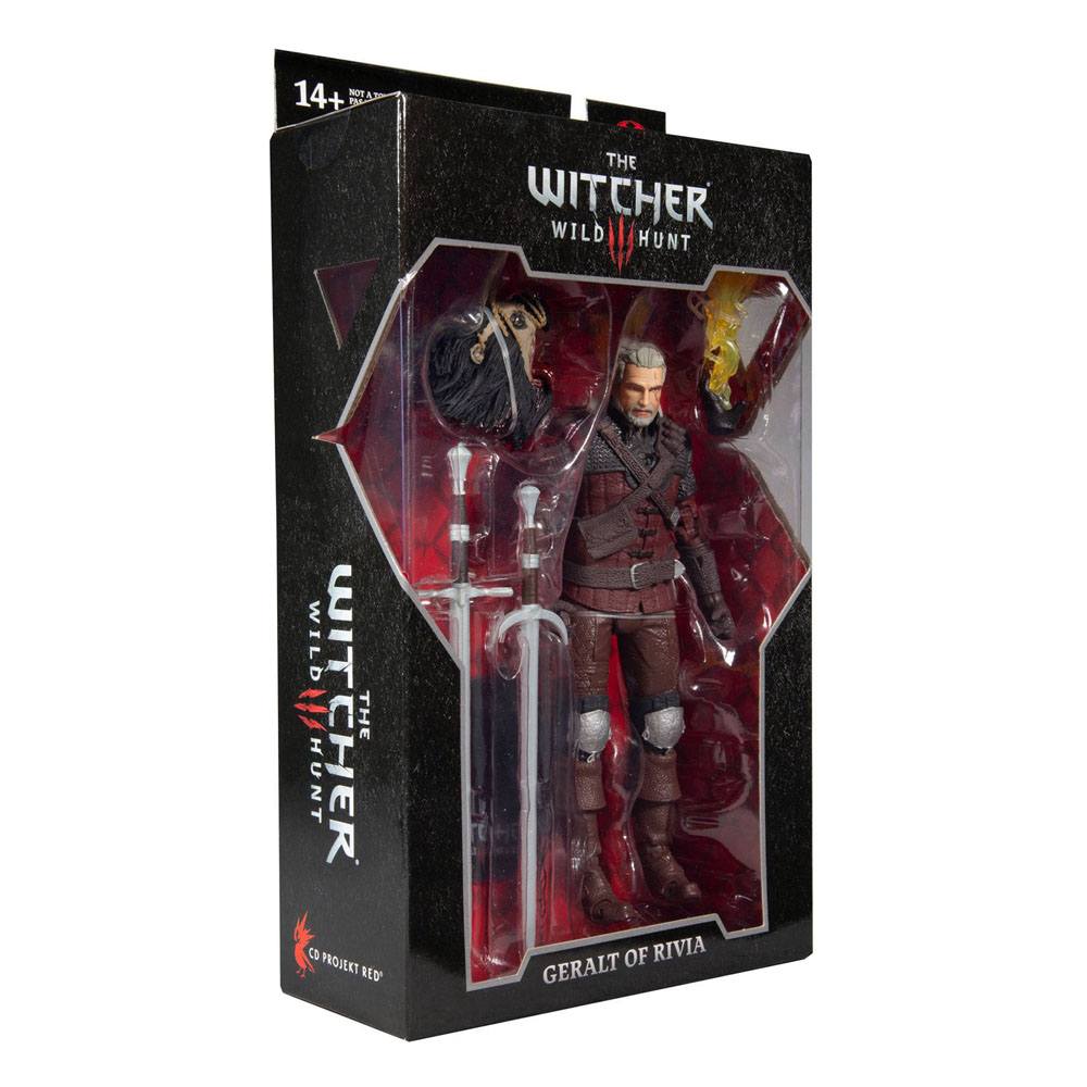 The Witcher 3: Wild Hunt Action Figur Geralt of Rivia (Wolf Armor) 18 cm McFarlane Toys