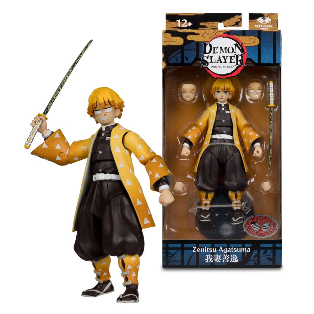 Demon Slayer: Kimetsu no Yaiba Action Figur Zenitsu Agatsuma Platinum Edition 15 cm McFarlane Toys