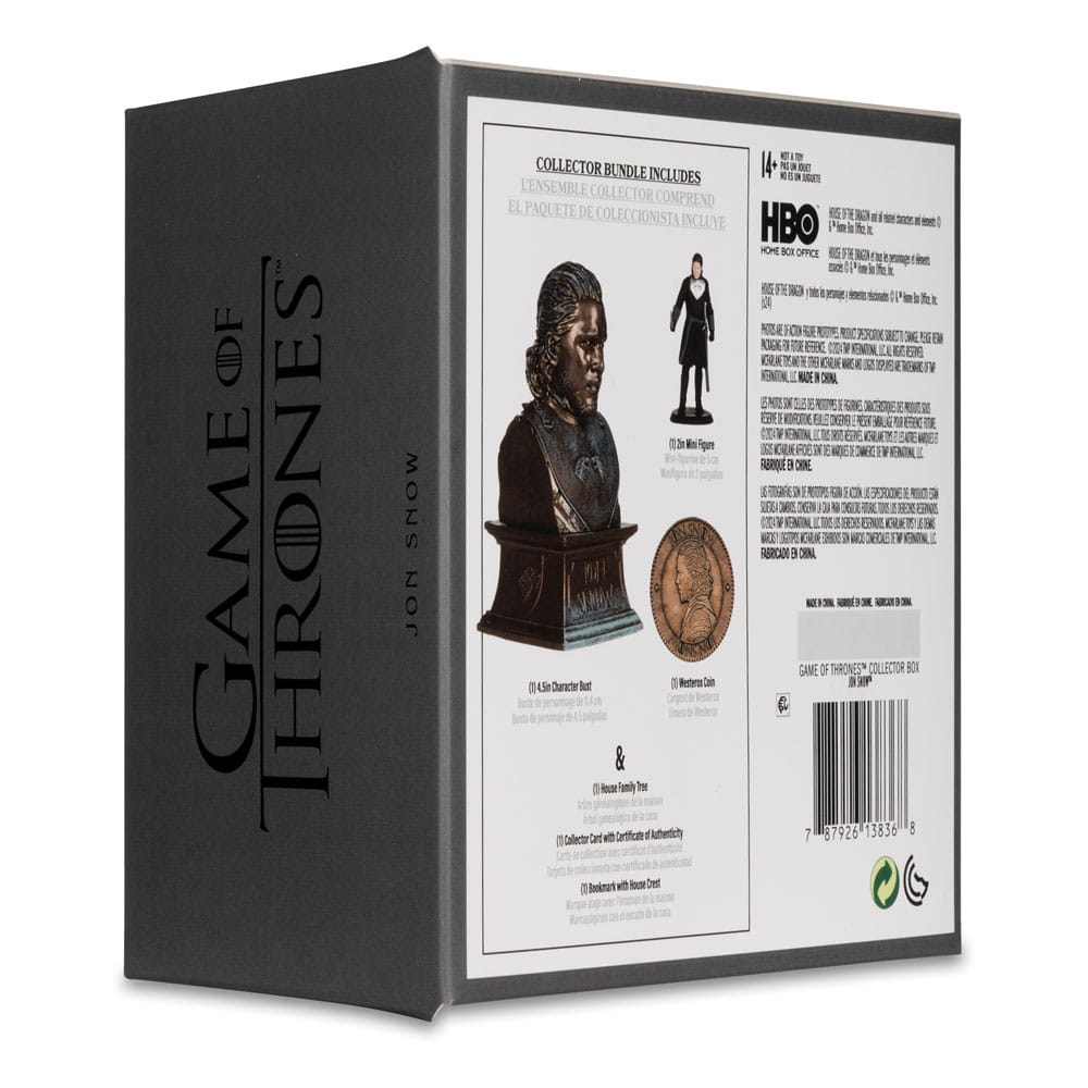 Game of Thrones Samlarbox Jon Snow McFarlane Toys