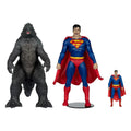 DC Justice League Monsterverse Action Figur 2-Pack: Superman vs. Godzilla McFarlane Toys