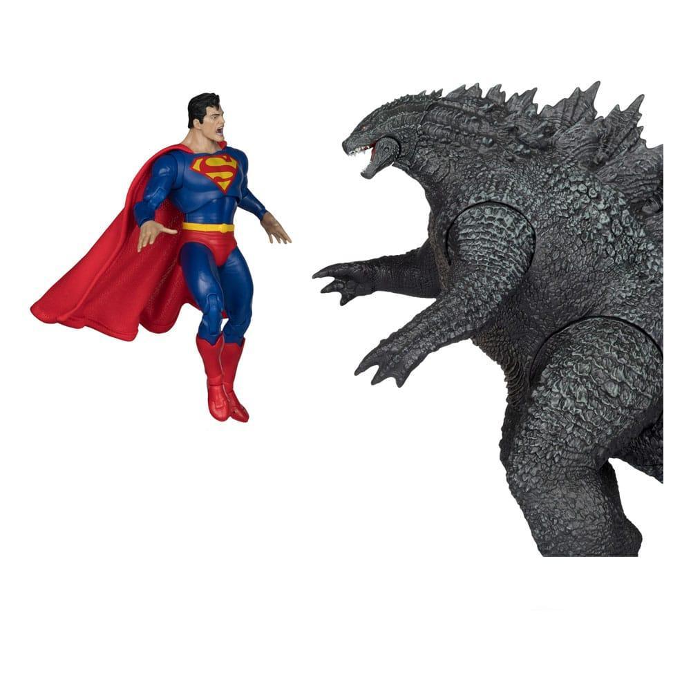 DC Justice League Monsterverse Action Figur 2-Pack: Superman vs. Godzilla McFarlane Toys