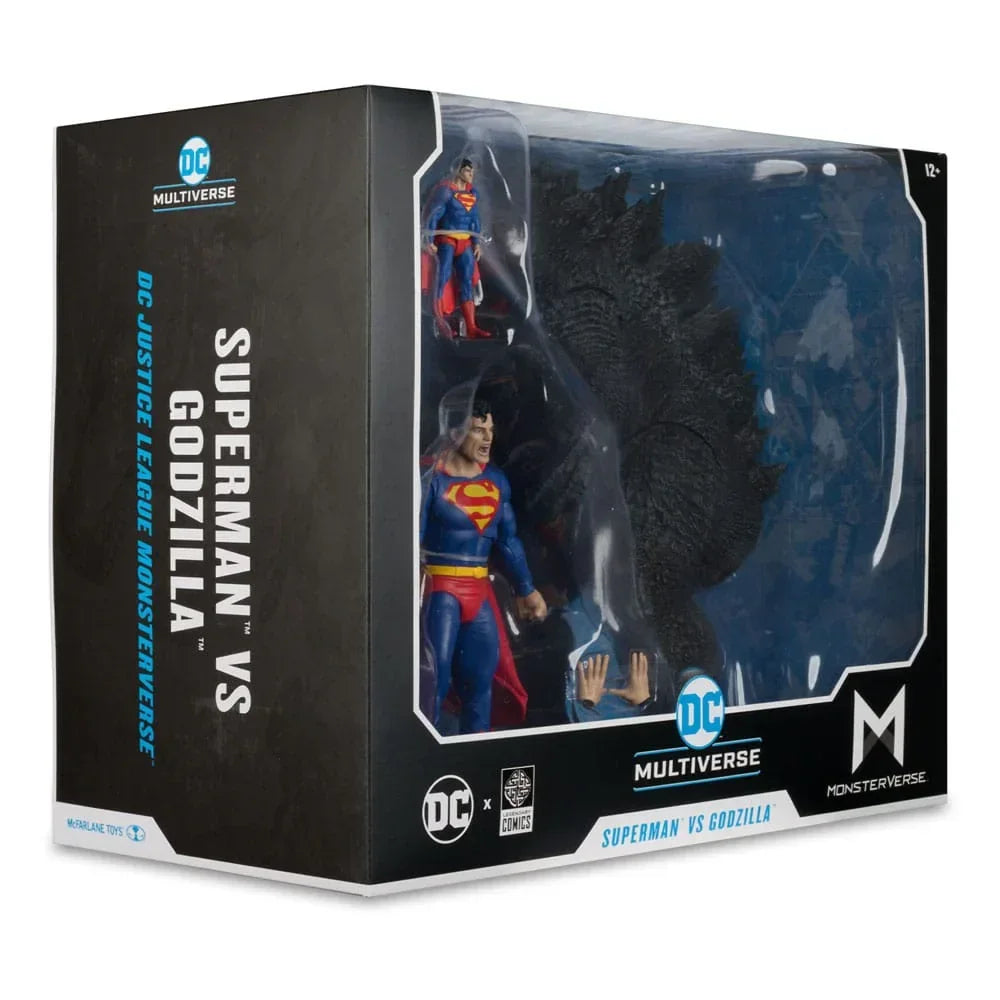 DC Justice League Monsterverse Action Figur 2-Pack: Superman vs. Godzilla McFarlane Toys