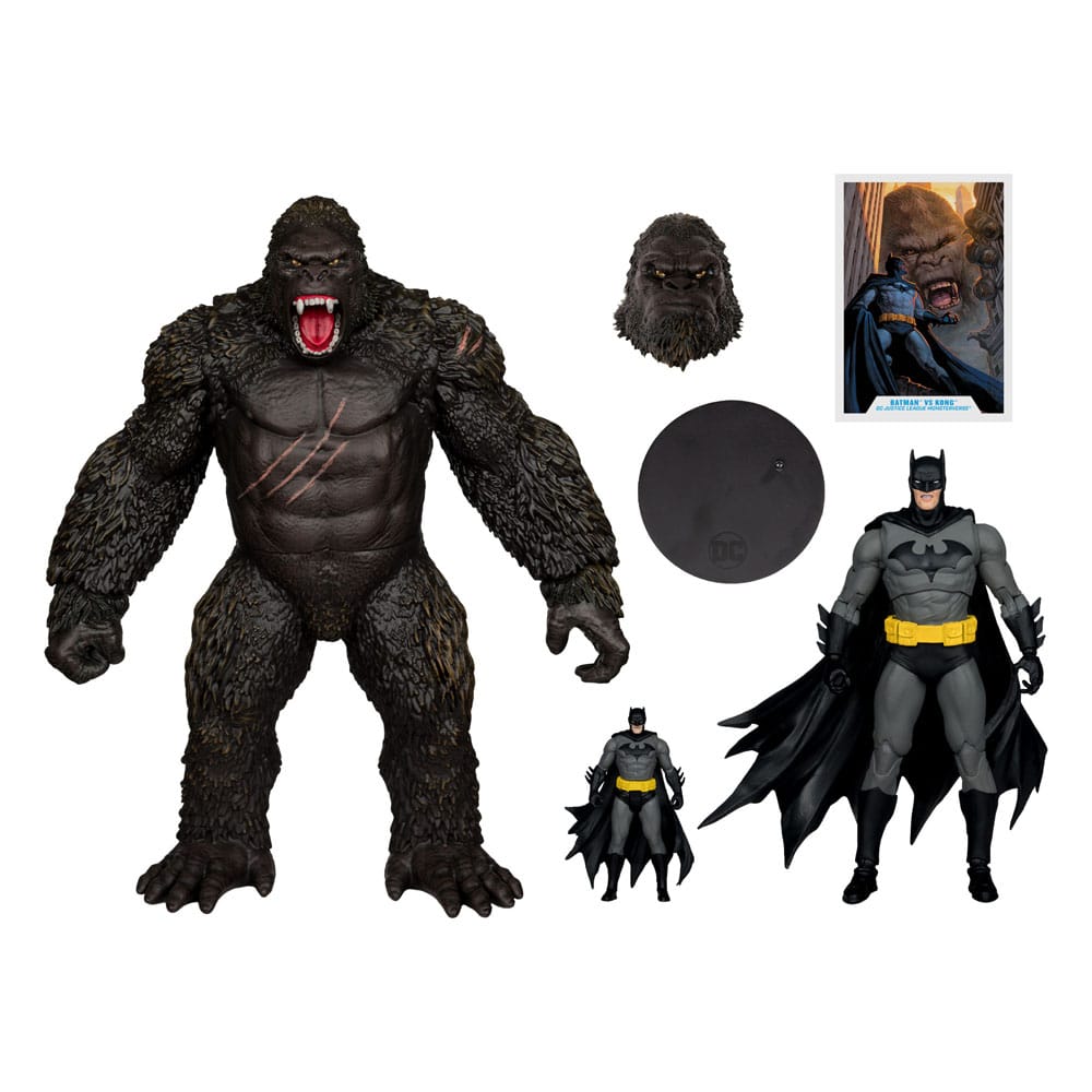 DC Justice League Monsterverse Action Figures 2-Pack Batman & Kong McFarlane Toys