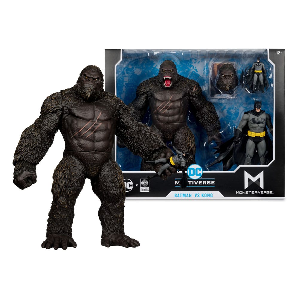 DC Justice League Monsterverse Action Figures 2-Pack Batman & Kong McFarlane Toys