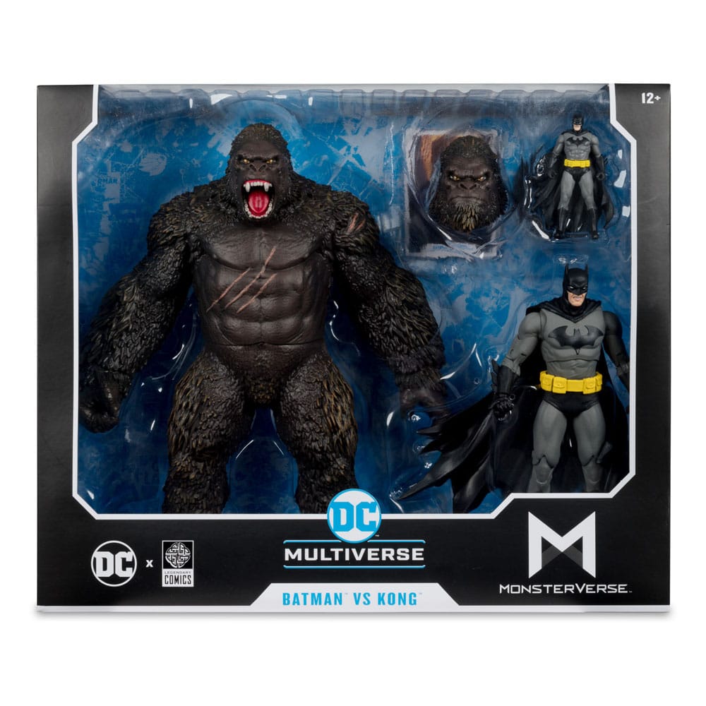 DC Justice League Monsterverse Action Figures 2-Pack Batman & Kong McFarlane Toys