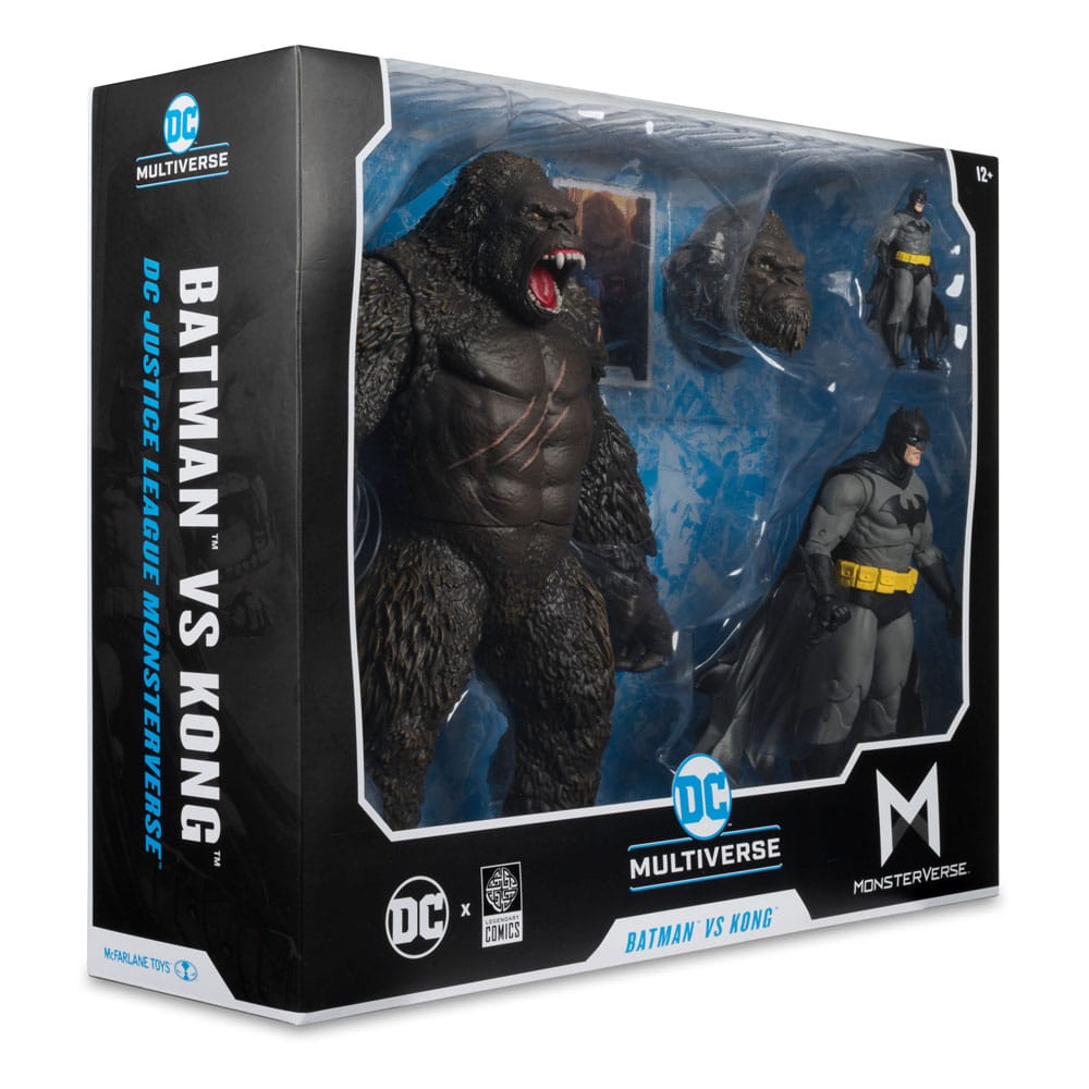 DC Justice League Monsterverse Action Figures 2-Pack Batman & Kong McFarlane Toys