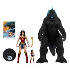 DC Justice League Monsterverse Action Figur 2-Pack: Wonder Woman vs. Atomic Blast Godzilla 18 cm McFarlane Toys