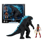 DC Justice League Monsterverse Action Figur 2-Pack: Wonder Woman vs. Atomic Blast Godzilla 18 cm McFarlane Toys