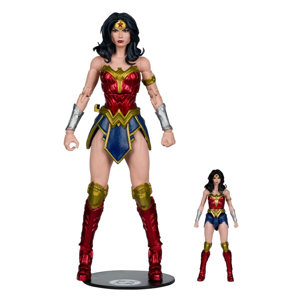 DC Justice League Monsterverse Action Figur 2-Pack: Wonder Woman vs. Atomic Blast Godzilla 18 cm McFarlane Toys