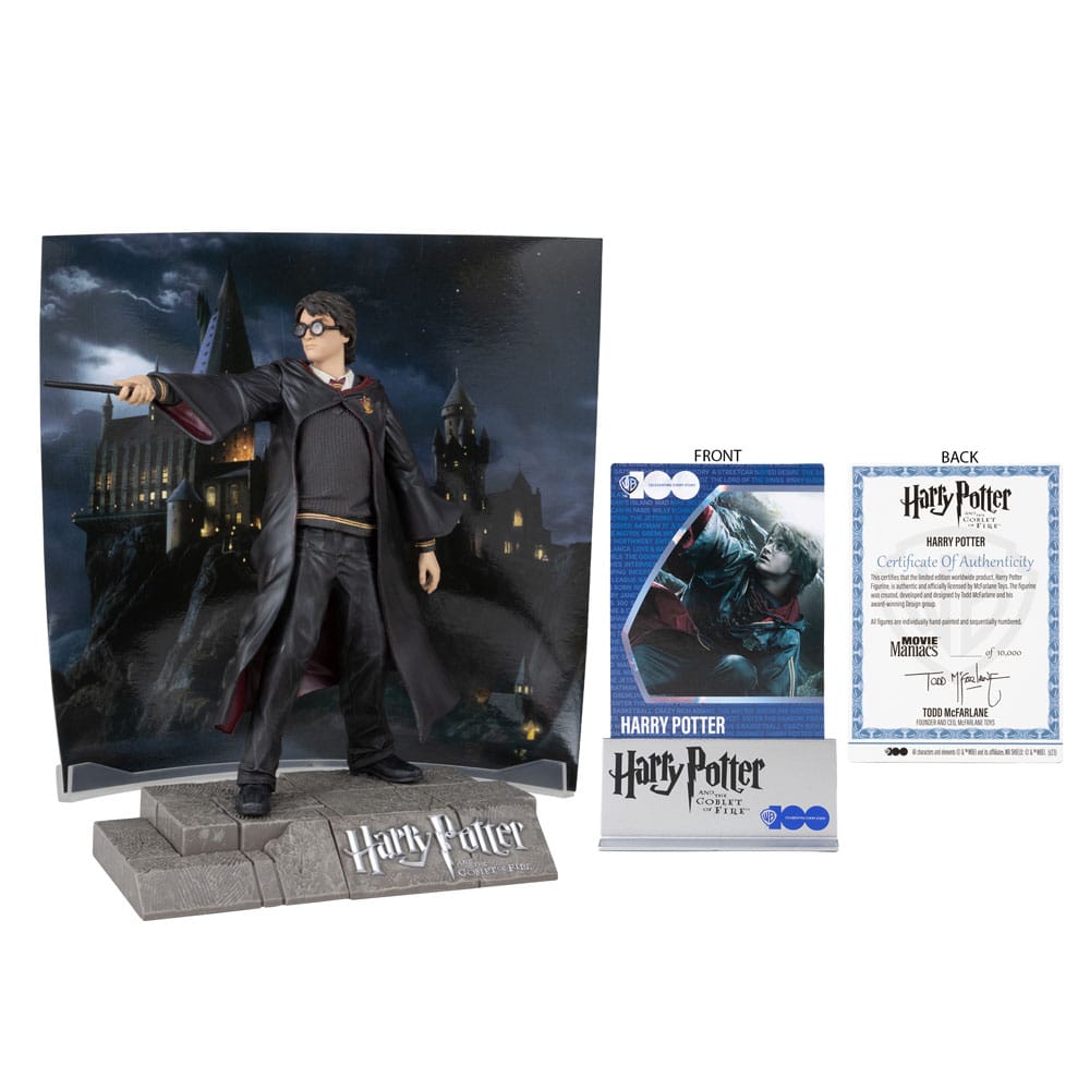 Harry Potter och Den Flammande Bägaren Movie Maniacs Actionfigur - Harry Potter 15 cm McFarlane Toys