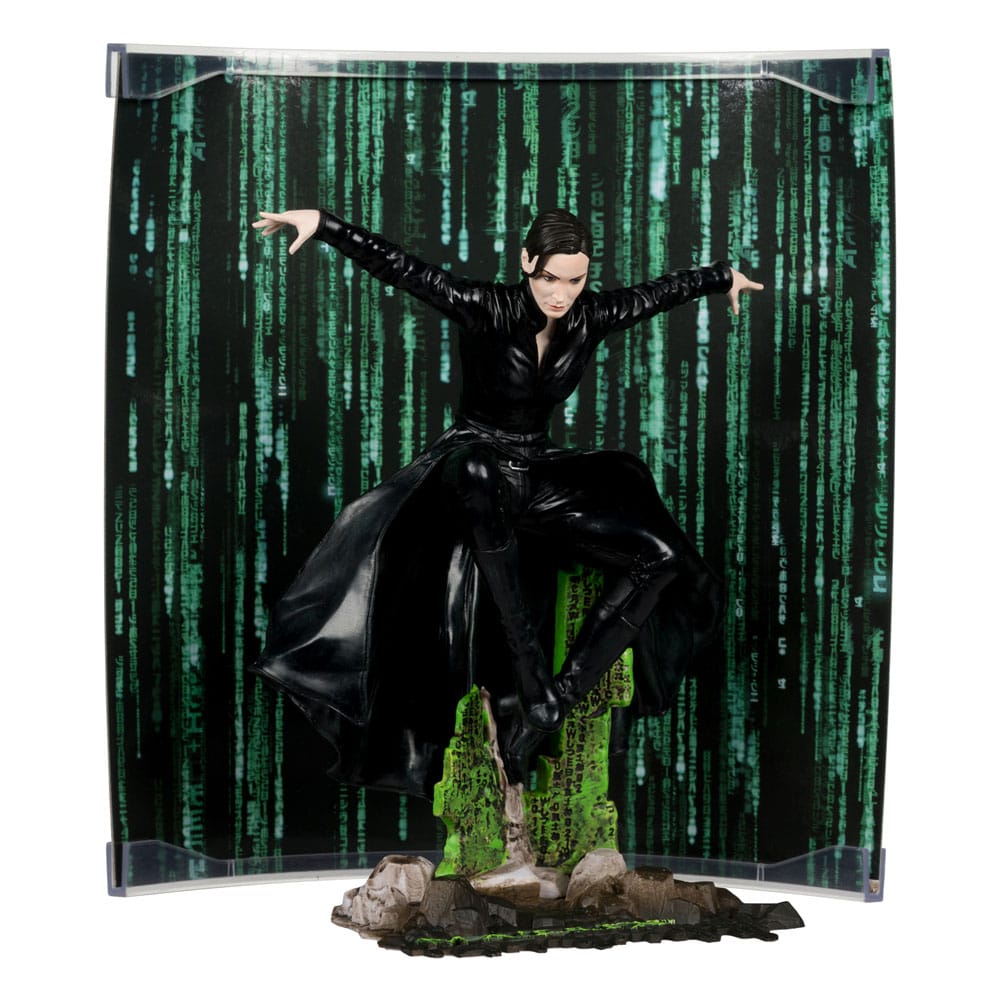 Matrix Movie Maniacs Action Figur Trinity 15 cm McFarlane Toys