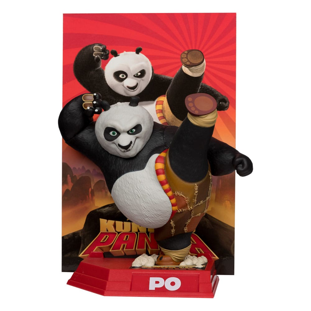 Kung Fu Panda Movie Maniacs PVC Staty Po 17 cm McFarlane Toys