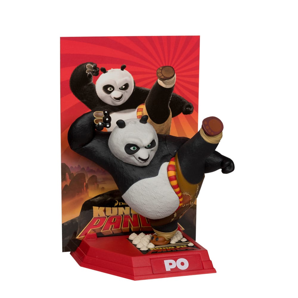 Kung Fu Panda Movie Maniacs PVC Staty Po 17 cm McFarlane Toys