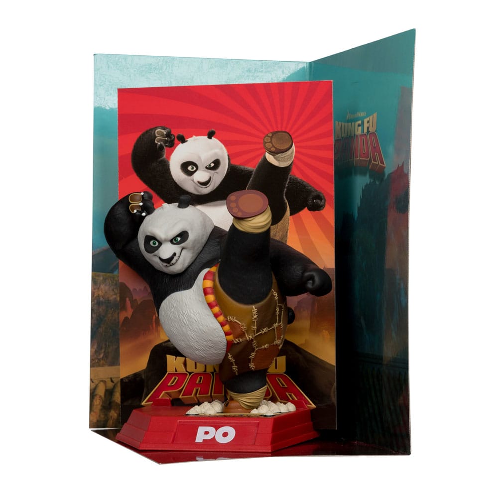 Kung Fu Panda Movie Maniacs PVC Staty Po 17 cm McFarlane Toys