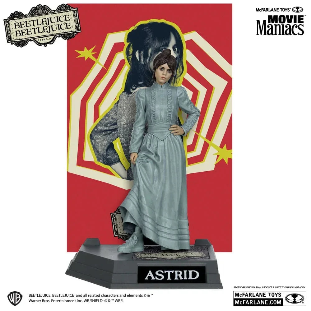 Beetlejuice Movie Maniacs PVC Staty Assortiment (6) McFarlane Toys