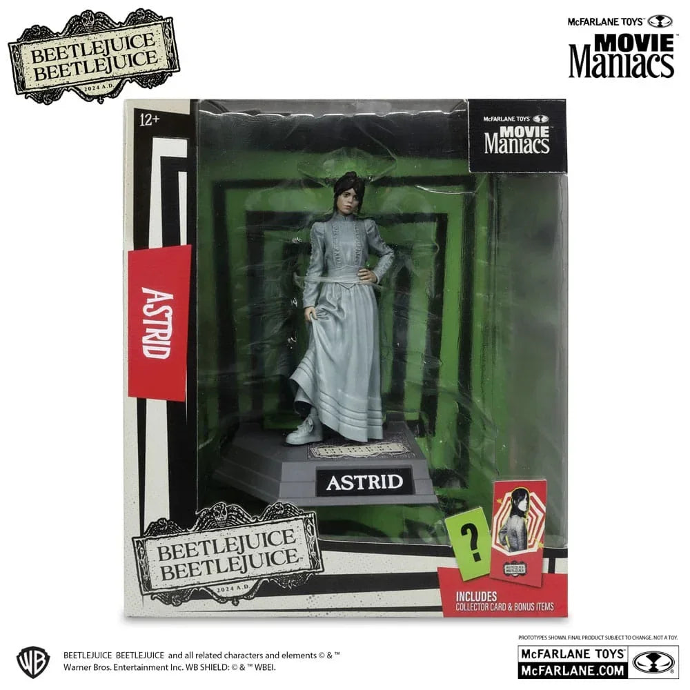 Beetlejuice Movie Maniacs PVC Staty Assortiment (6) McFarlane Toys