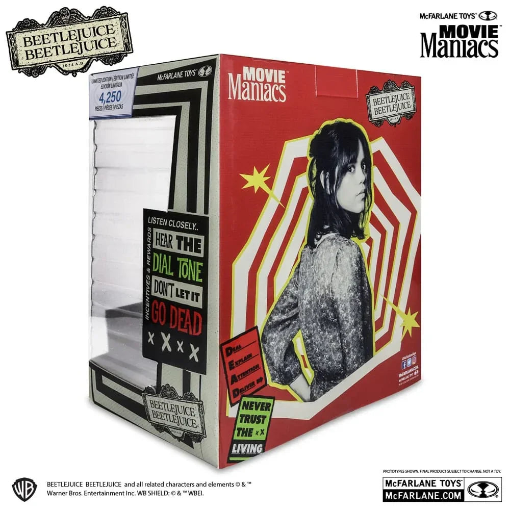 Beetlejuice Movie Maniacs PVC Staty Assortiment (6) McFarlane Toys