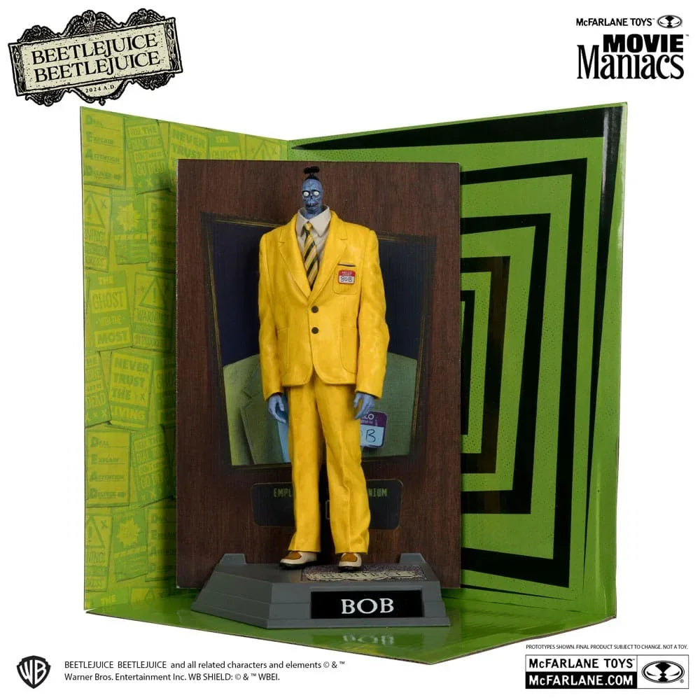 Beetlejuice Movie Maniacs PVC Staty Assortiment (6) McFarlane Toys