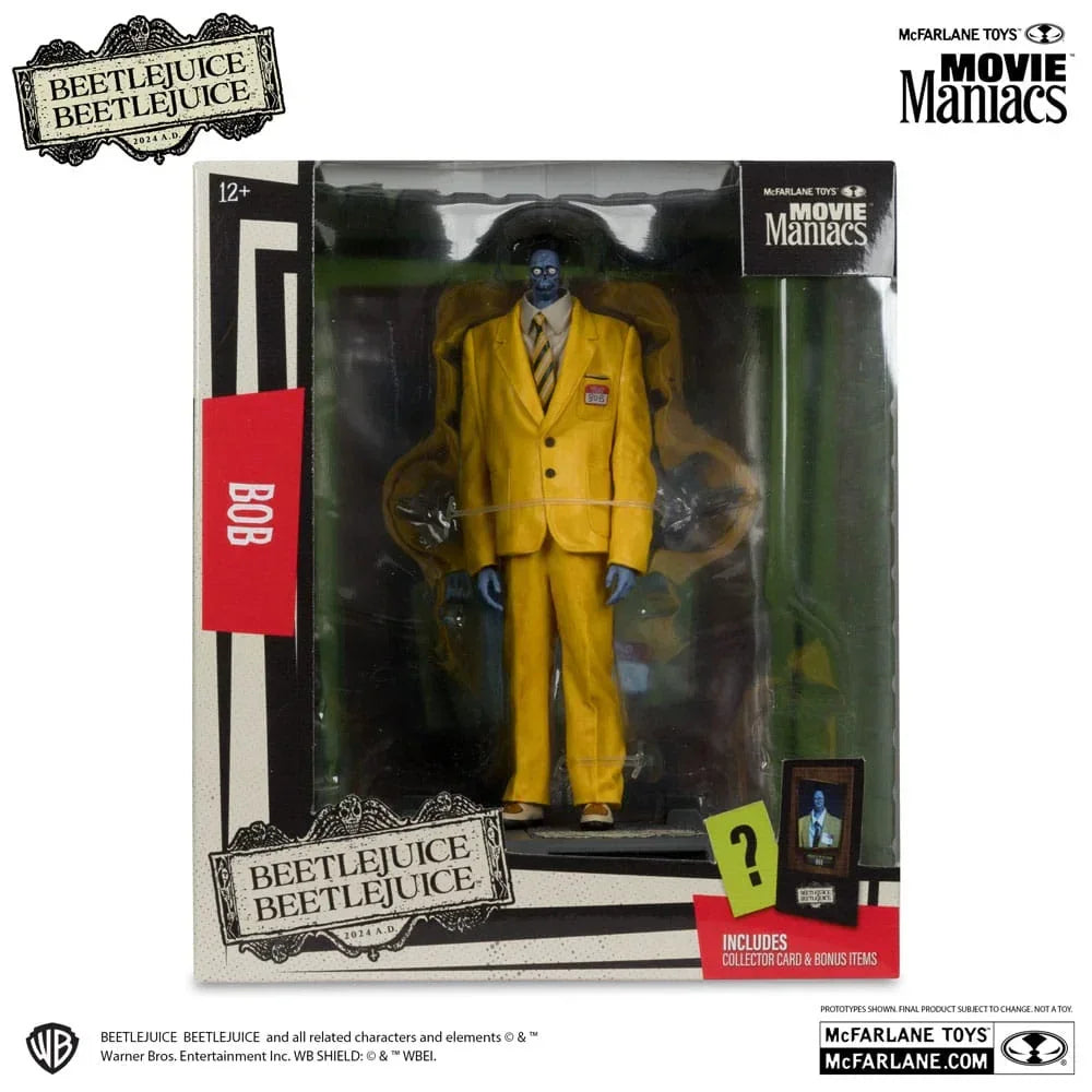Beetlejuice Movie Maniacs PVC Staty Assortiment (6) McFarlane Toys
