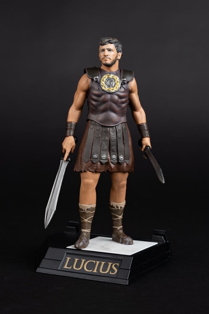 Gladiator II Movie Maniacs actionfigur Lucius 16 cm