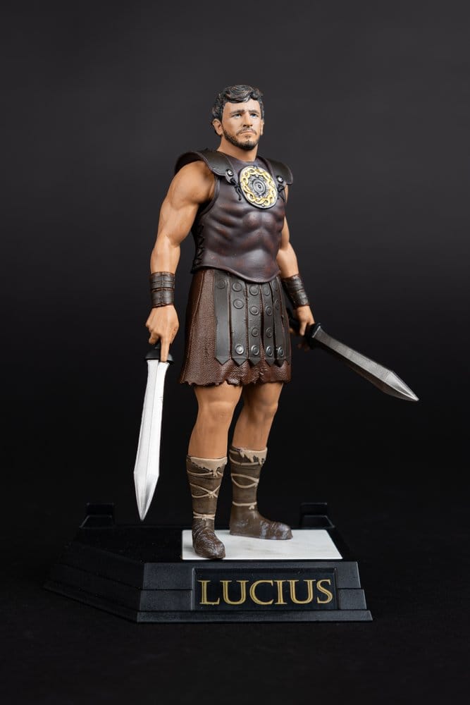Gladiator II Movie Maniacs actionfigur Lucius 16 cm