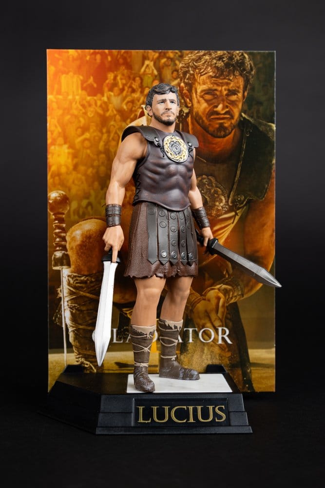 Gladiator II Movie Maniacs actionfigur Lucius 16 cm