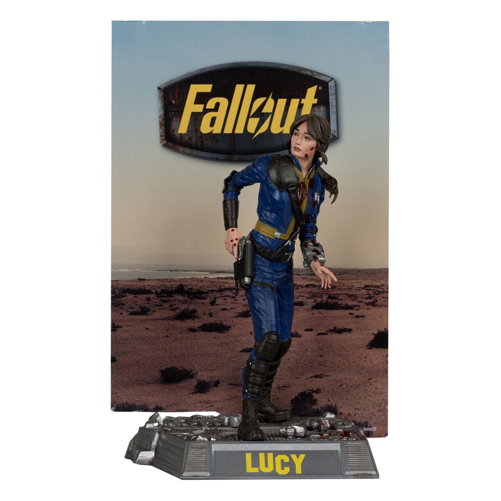 Fallout Movie Maniacs PVC Statue 4-Pack - Lucy, Maximus, The Ghoul & Vault Boy 15 cm McFarlane Toys