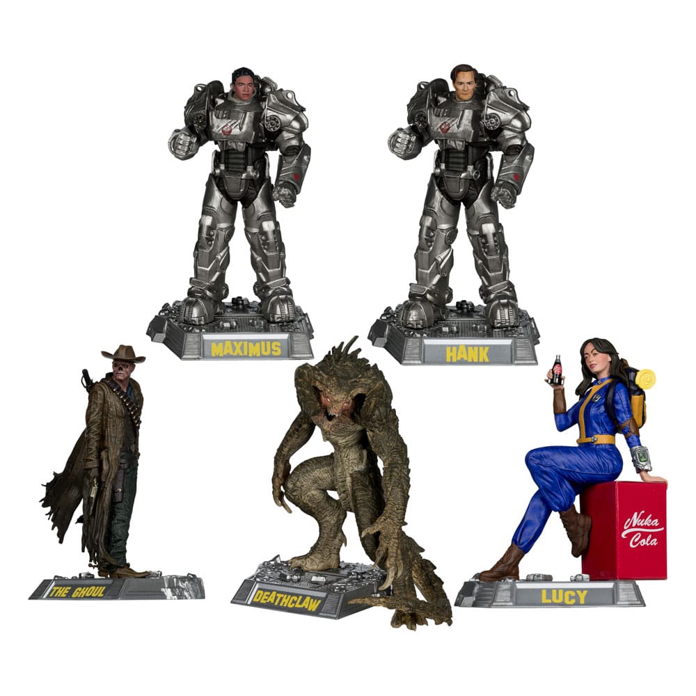 Fallout Movie Maniacs PVC-figurer Wave 3 Sortiment (6)