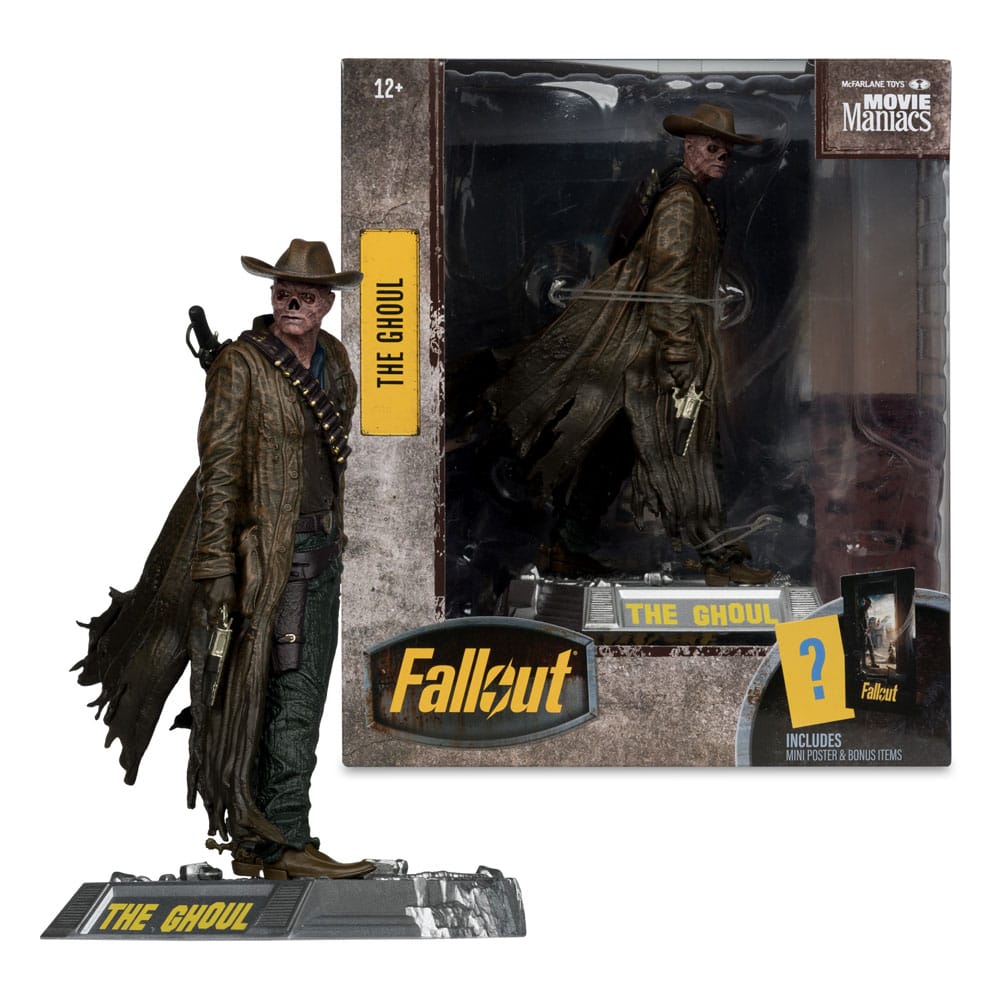 Fallout Movie Maniacs Action Figur The Ghoul (Säsong 2) 17 cm McFarlane Toys