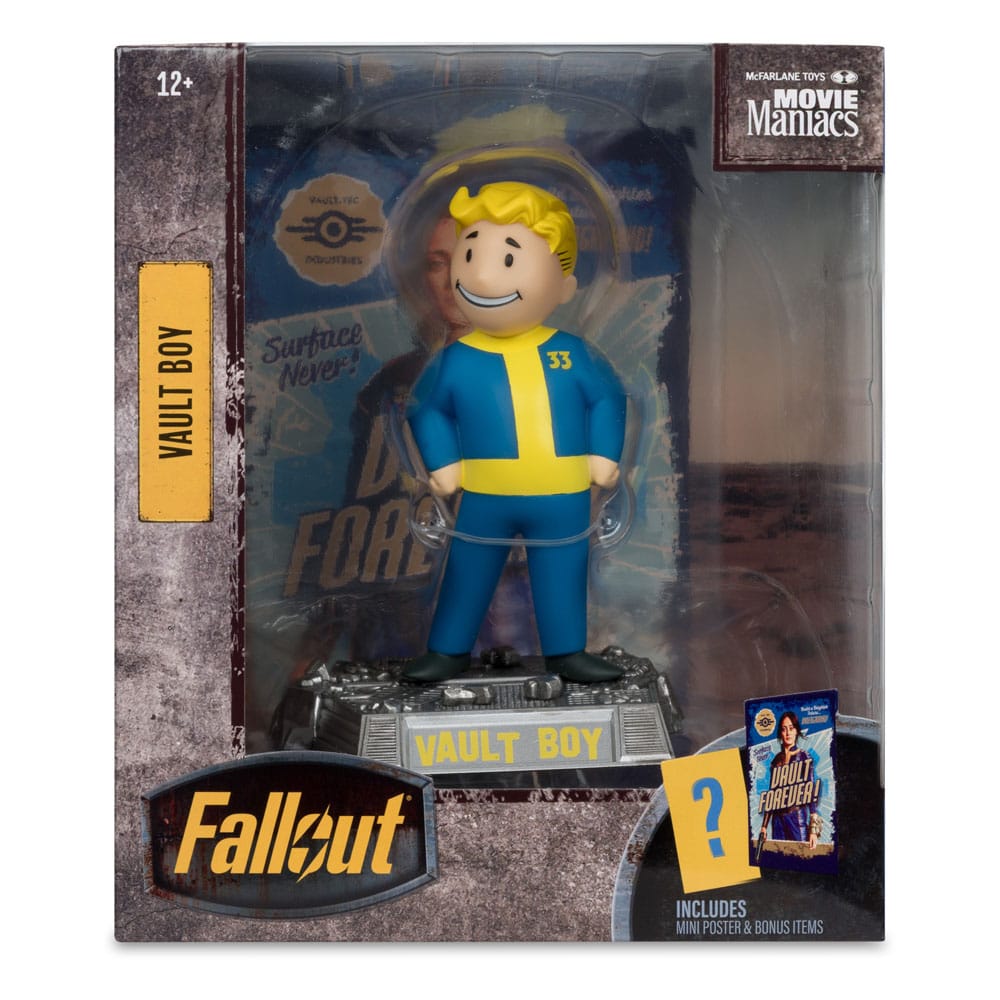 Fallout Movie Maniacs Action Figur Vault Boy Version 2 - 14 cm McFarlane Toys