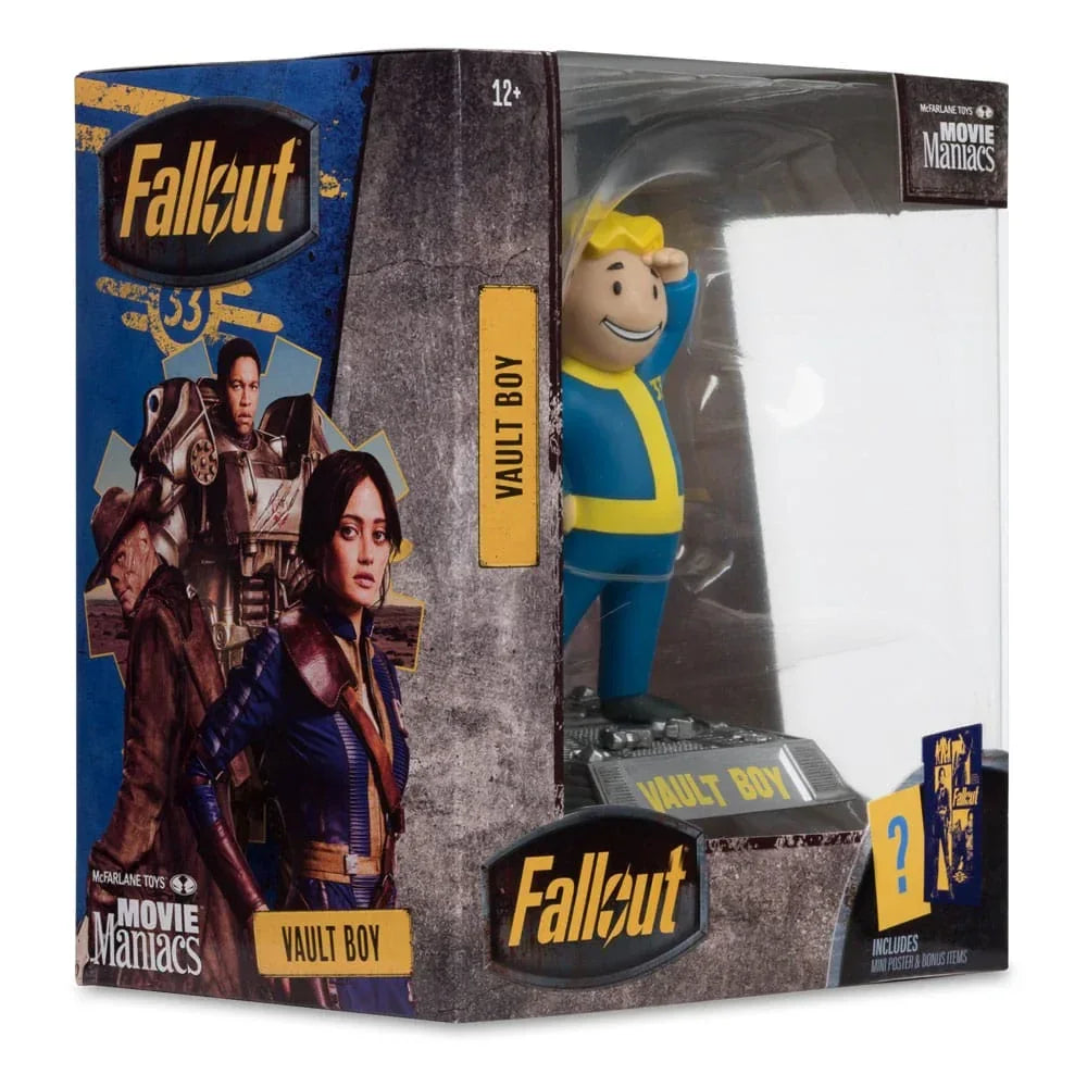 Fallout Movie Maniacs Action Figur Vault Boy Version 3 14 cm McFarlane Toys