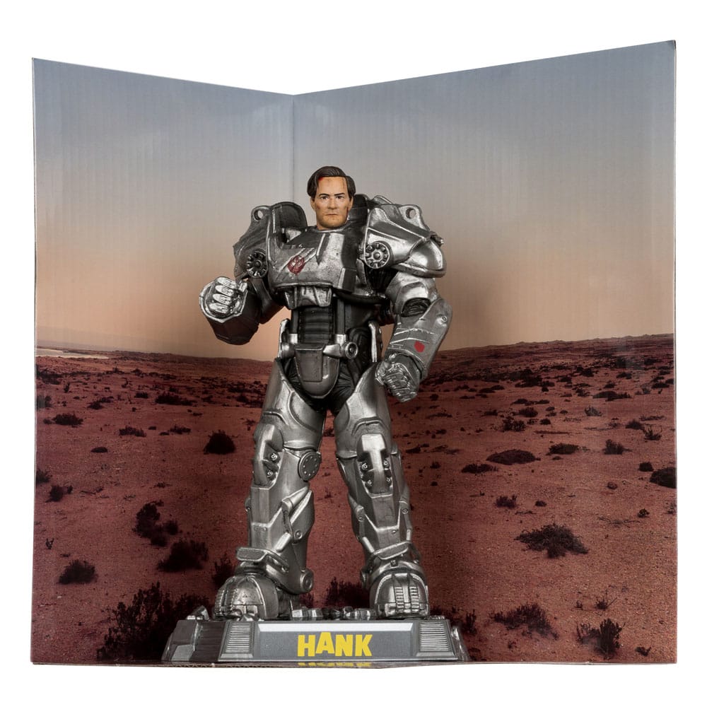 Fallout Movie Maniacs Action Figur Hank Maclean (Säsong 2) (Red Platinum Edition) 17 cm McFarlane Toys
