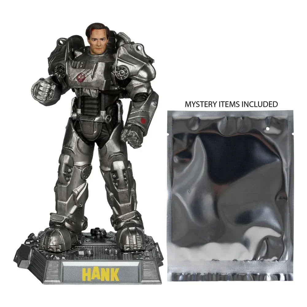 Fallout Movie Maniacs Action Figur Hank Maclean (Säsong 2) (Red Platinum Edition) 17 cm McFarlane Toys